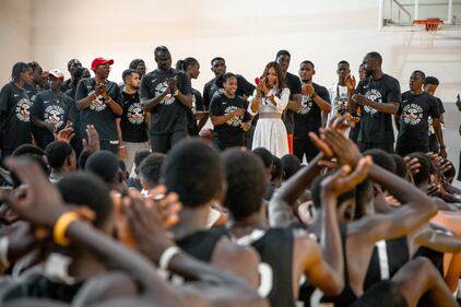 Naomi Campbell in Senegal per il Girl's Empowerment 1