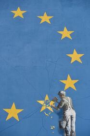 La nuova opera di Banksy contro la Brexit 7
