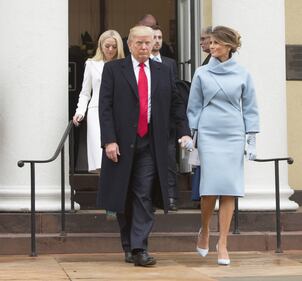 Melania e Donald Trump, coppia presidenziale 32