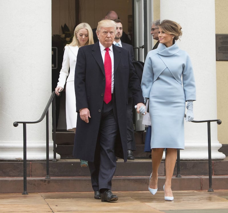 Melania e Donald Trump, coppia presidenziale 32