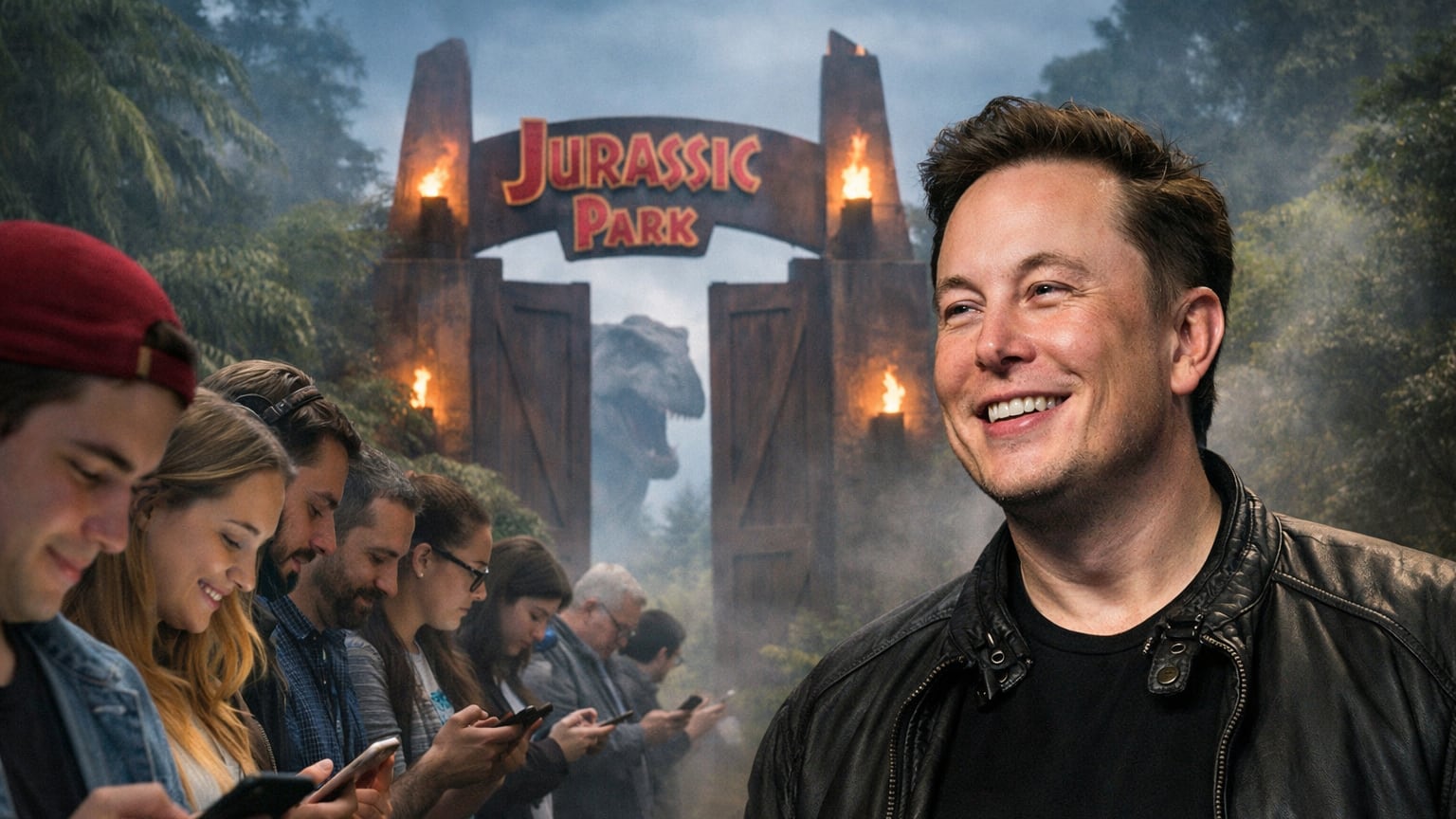 Jurassic Park è possibile? Storia di come Elon Musk ha riportato in vita i dinosauri con sei parole