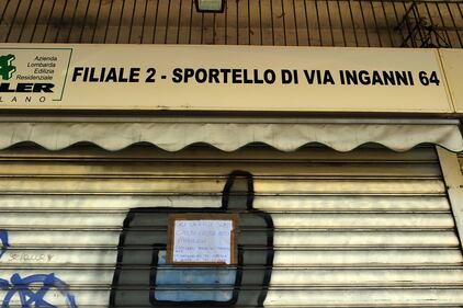 L'incendio alla sede dell'Aler 3