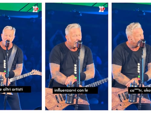 Lo schiaffo dei Metallica agli artisti pro-Pal: “Non siamo qui per influenzarvi con le stronzate”