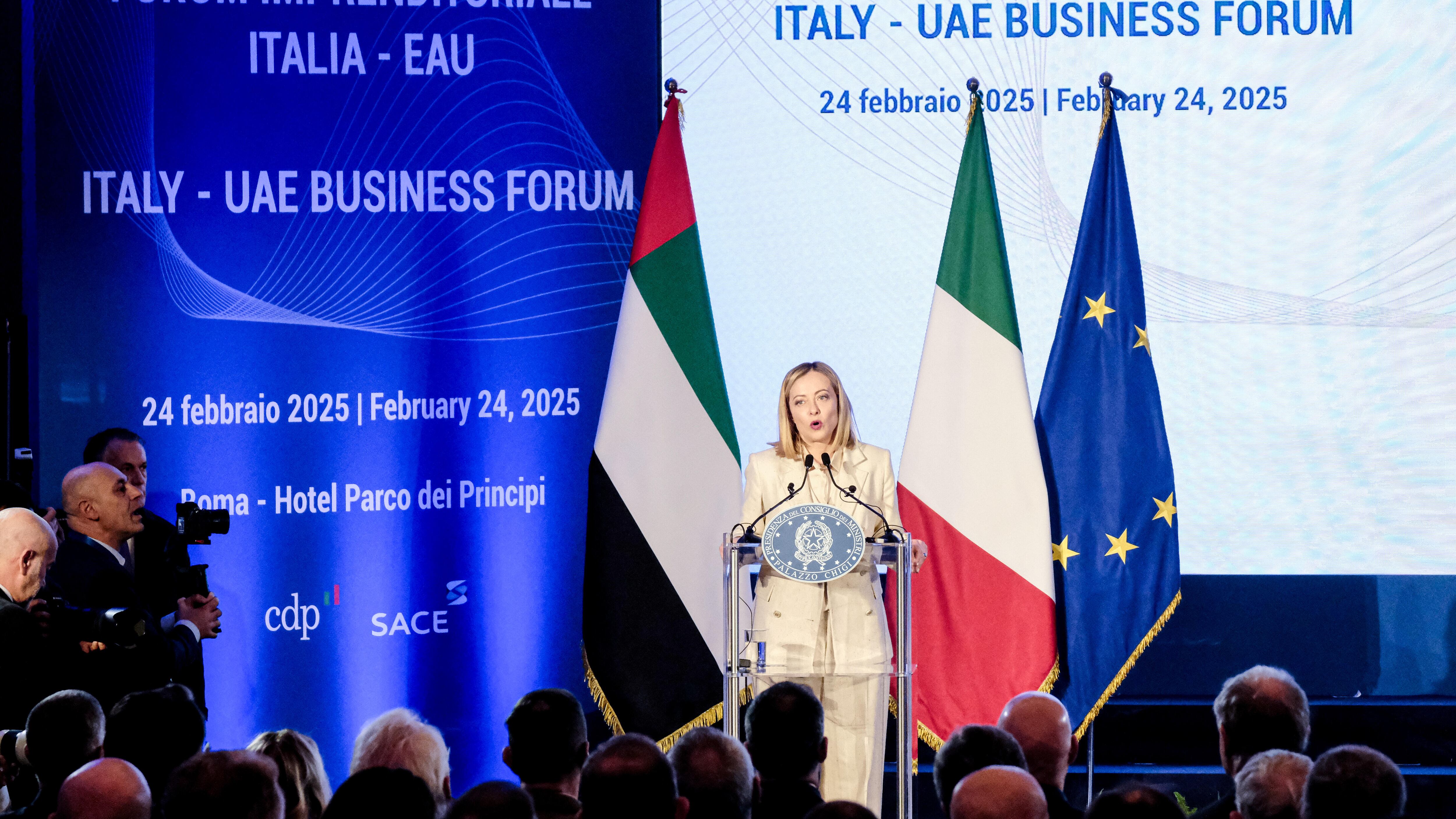 Italia-Emirati Arabi Uniti, una partnership da 40 miliardi
