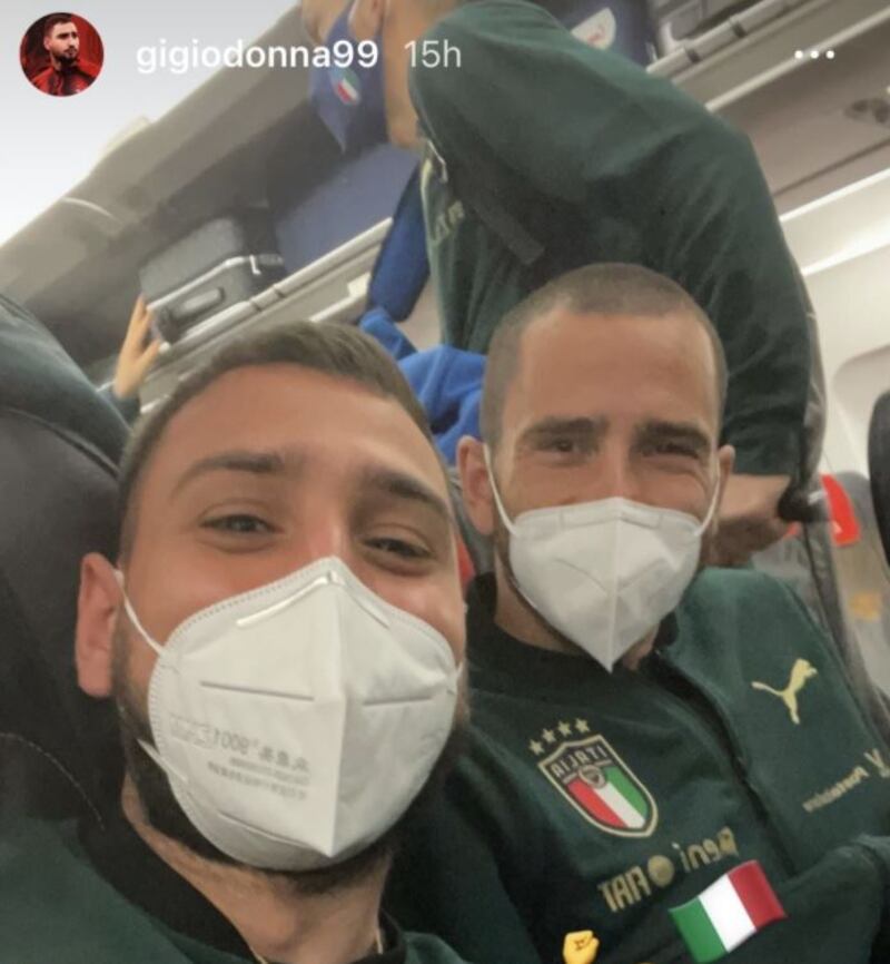Bonucci e Donnarumma