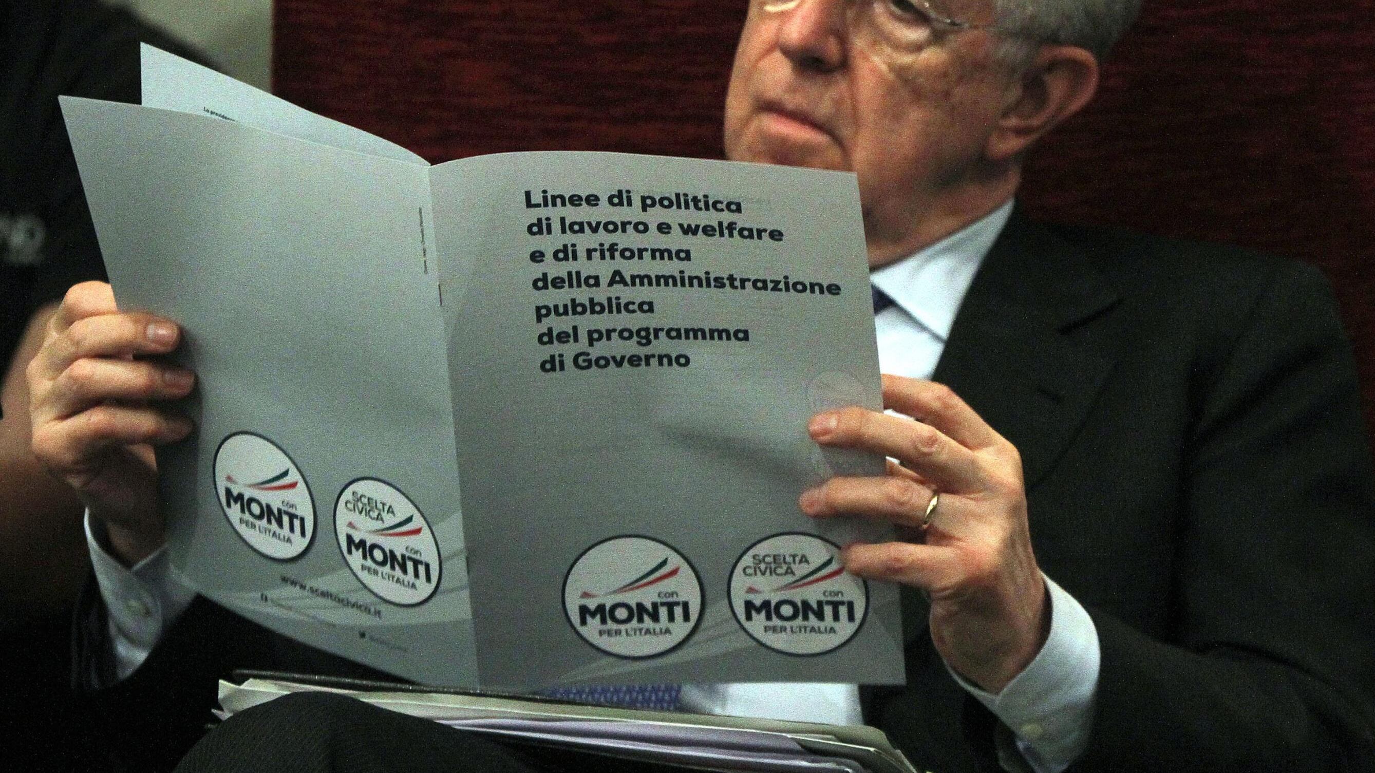 Il Prof cancella Fornero e copia il Pdl