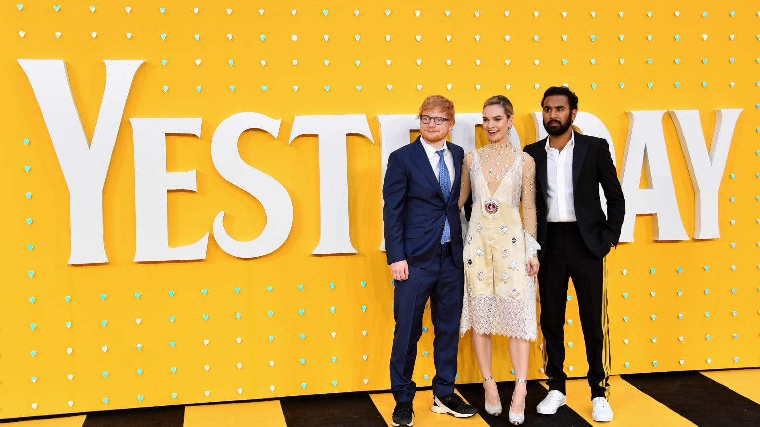 Parata di star per la première di Yesterday