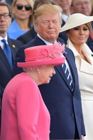 Donald Trump per il 75 esimo anniversario dello sbarco in Normandia a Portsmouth 3