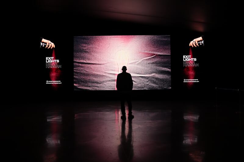 Mostra Hassan Porta di Milano a malpensa