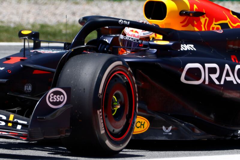 F1 Spagna FP1 Verstappen