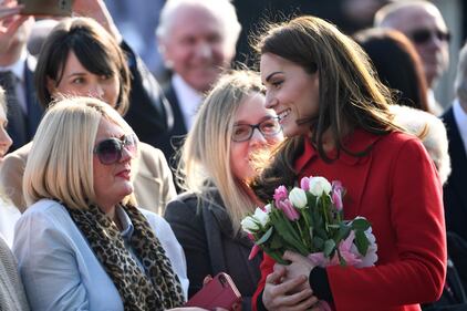 William e Kate in visita all'Irish Football Association a Belfast 3