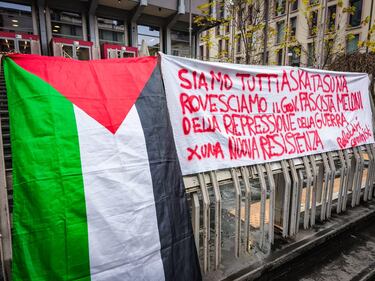 Corteo di Torino per Askatasuna 4