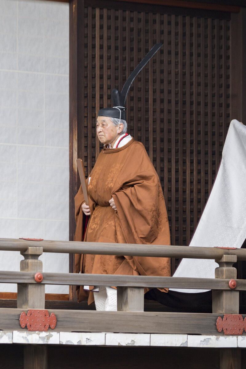 Giappone, l'imperatore lascia il trono 2