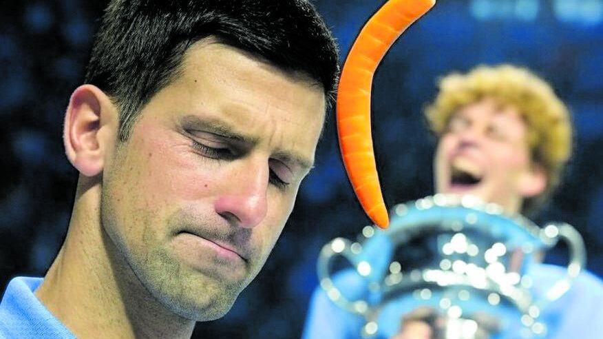L'A.I. tifa Sinner. Carote per Nole