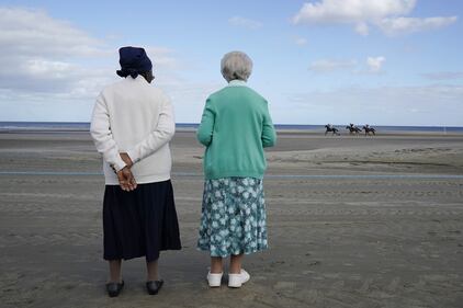 La corsa dei cavalli sulla spiaggia di Laytown 8