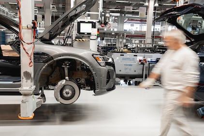 Audi Brussels, all'interno della fabbrica 1