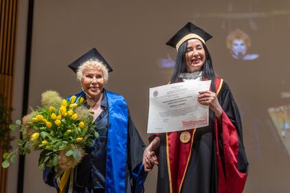 L'omaggio della laurea Honoris Causa a Ornella Vanoni 2