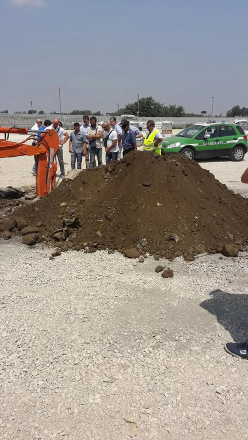 Carotaggi nella stazioneTav di Afragola 1