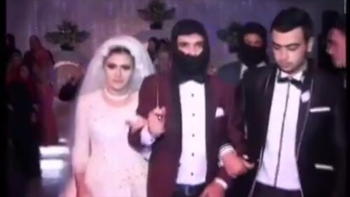 Il matrimonio "stile Isis" di una coppia egiziana 5