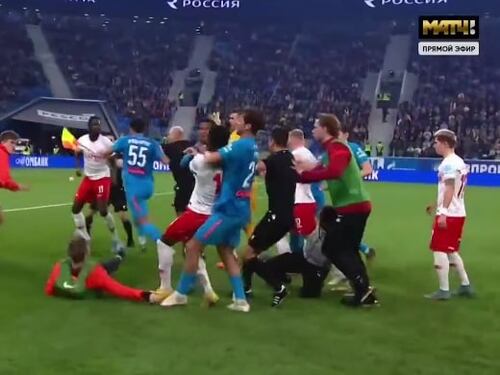 Maxi rissa tra Zenit e Spartak Mosca: ecco cosa è successo