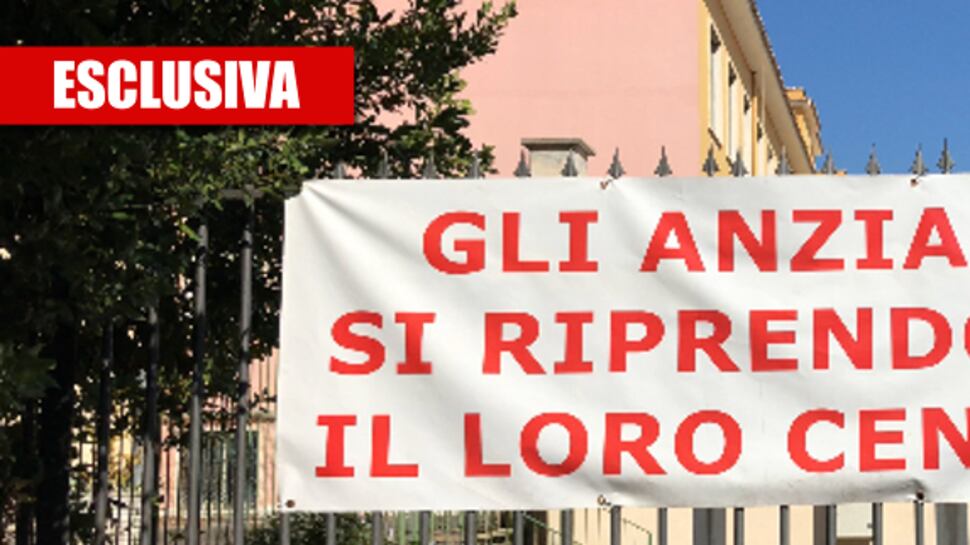 Ecco il primo centro anziani occupato della Capitale, così i nonni di Roma sfidano il M5s