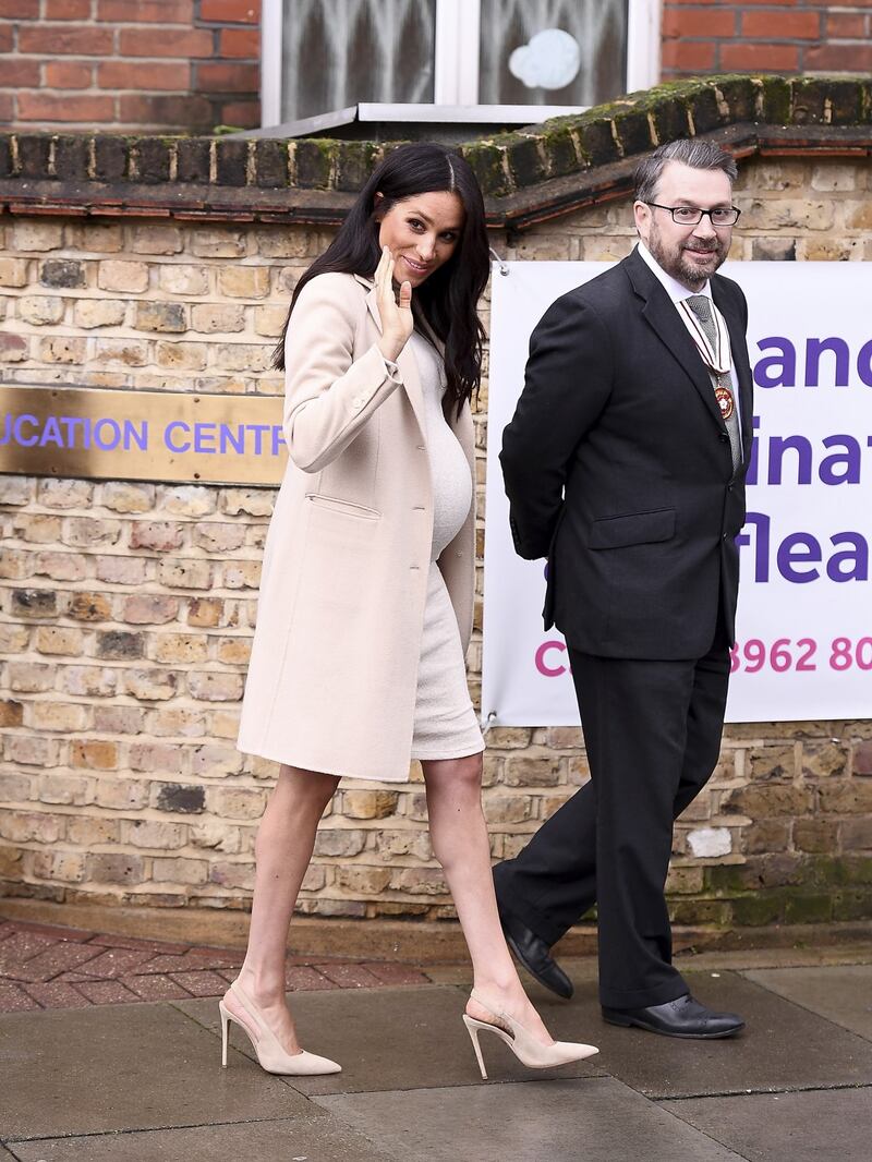 Meghan Markle raggiante col pancione: foto 2