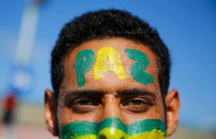 Brasile 2014, i coloratissimi supporters 14
