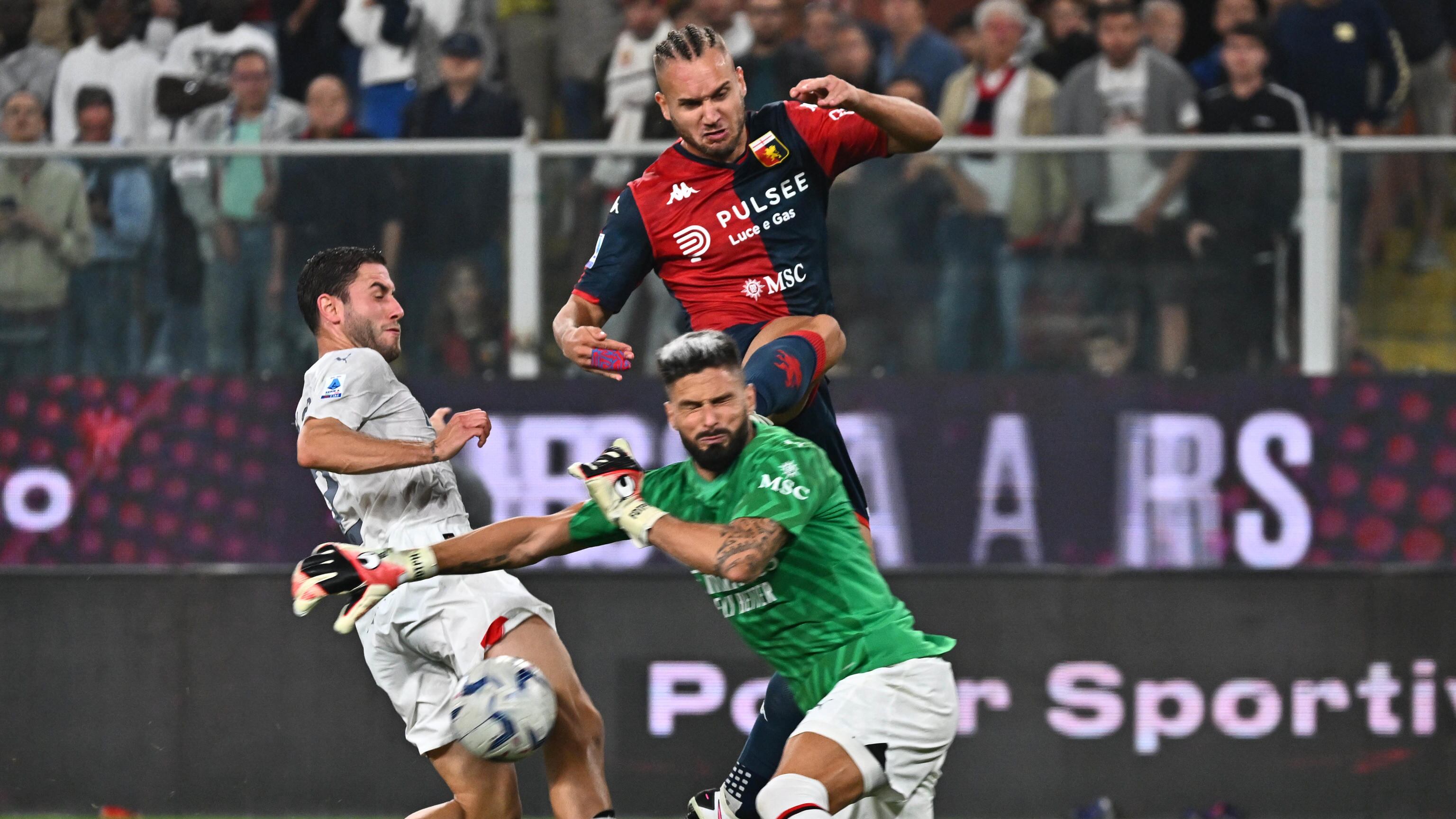 La parata con gli occhi chiusi di Giroud