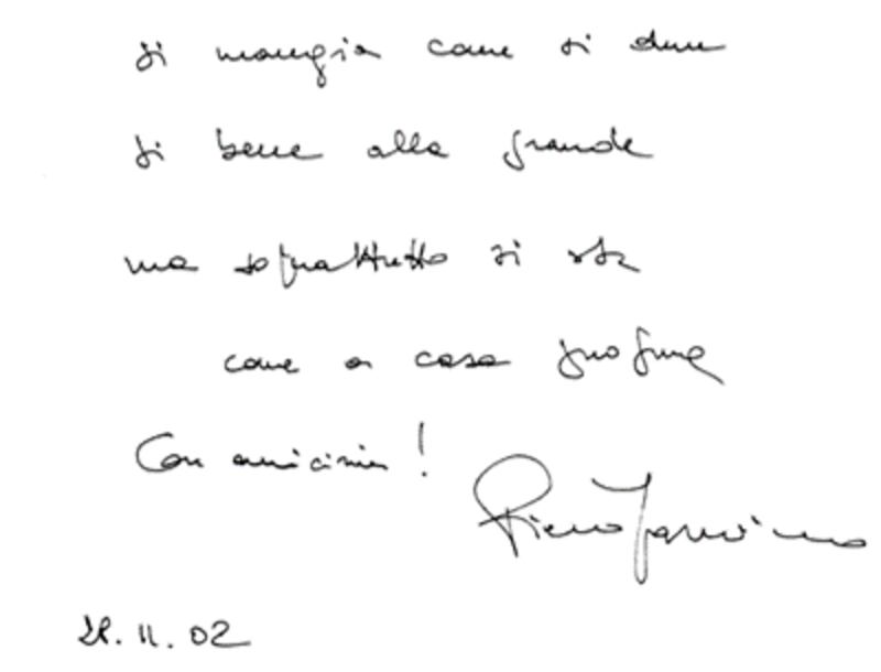 Piero Fassino grafia