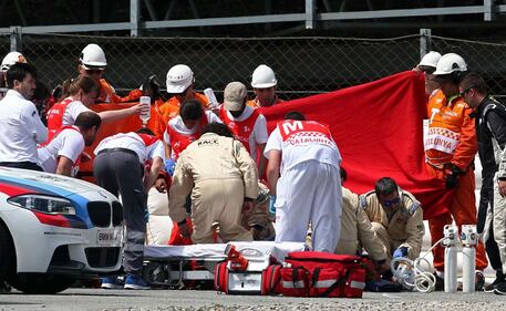 Moto 2, drammatico incidente per Salom 6