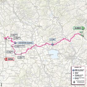 Giro d'Italia tutte le tappe 18