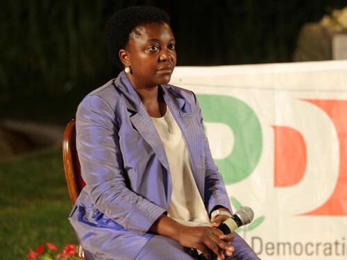 Lancio di banane contro la Kyenge