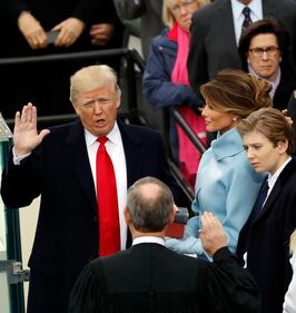 Le foto più belle dell'insediamento di Trump 15