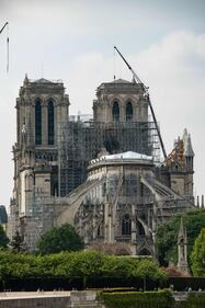 Notre Dame, continuano i lavori di ristrutturazione della cattedrale 6