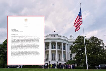La lettera di Trump all'Ue: "Dazi al 30%" 1