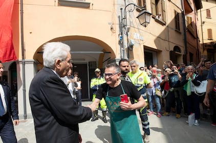 Mattarella in Emilia-Romagna: la visita nelle zone colpite dall'alluvione 2