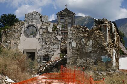 Amatrice, a tre anni dal sisma che colpì il centro Italia 3
