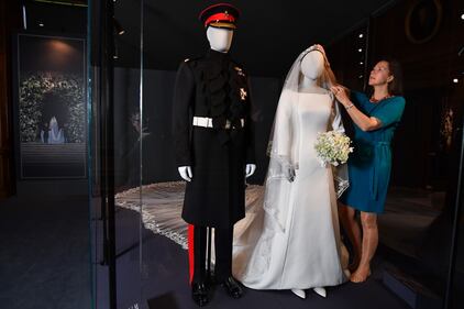 In mostra l'abito da sposa di Meghan Markle  5
