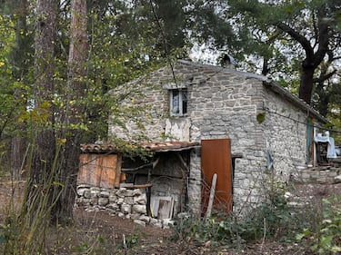 Famiglia nel bosco, le foto della casa a Palmoli 8