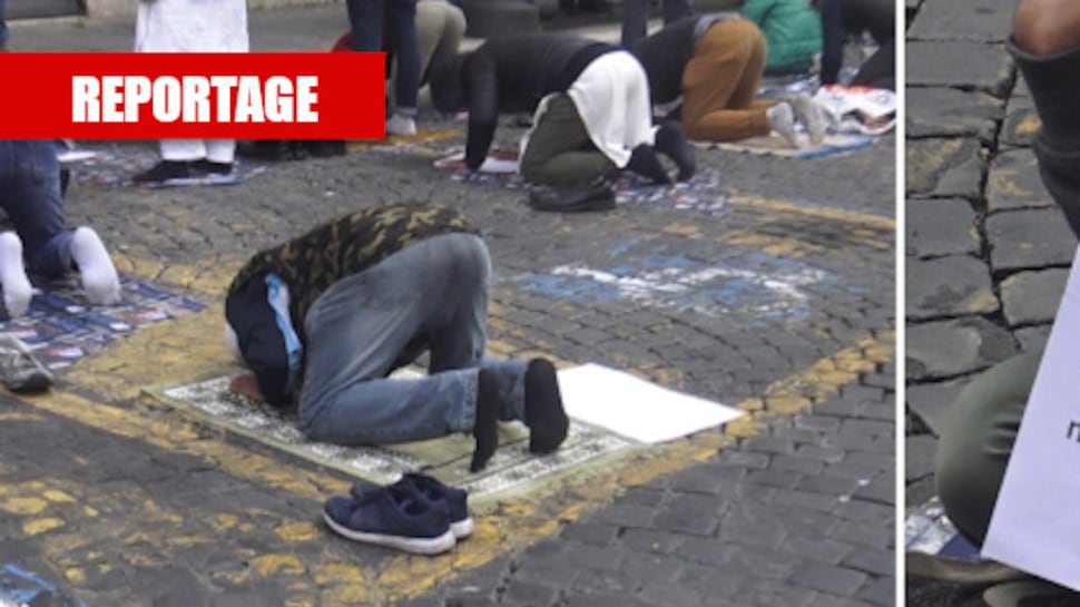Islamici in piazza al grido di Allah Akbar: "Francesi chiedano scusa sennò son guai"