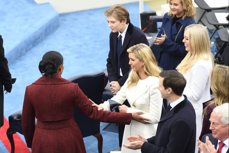 Melania e Ivanka Trump: moglie e figlia del presidente 26