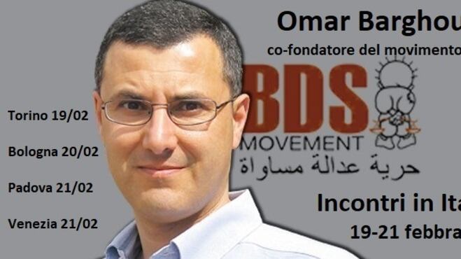 Tappeti rossi in Italia per l'odio di Barghouti, il boicottatore d'Israele