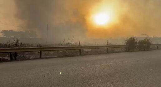 San Vito Lo Capo, le foto dell'incendio  5