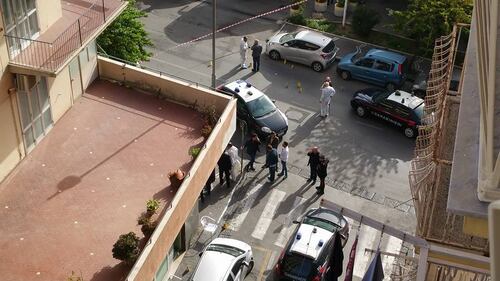 Rapina a portavalori: i carabinieri sul posto  2