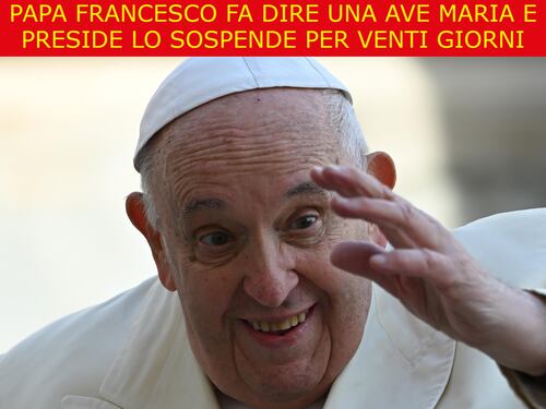 La satira del giorno. Non si può più pregare