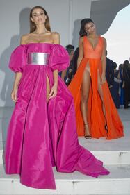 Dayane Mello e Giulia Salemi, spacco profondo a Venezia 40