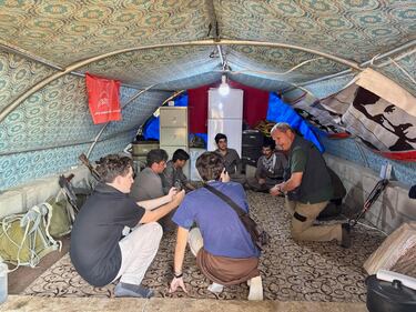 Nel campo dei curdi iraniani 1