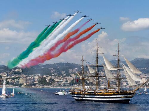 Il Vespucci torna in patria: domani l'approdo a Trieste, poi il nuovo tour mediterraneo
