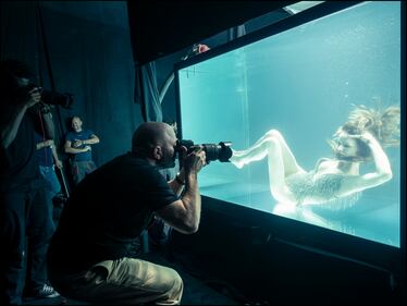 I lavori sul nuovo Calendario Pirelli 13