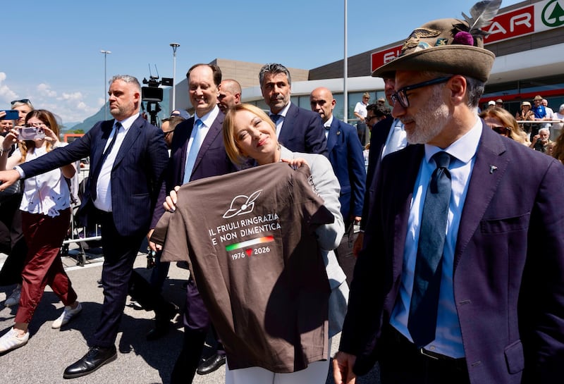 Meloni al raduno degli alpini: FOTO 10